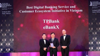The Asian Banker vinh danh Dịch vụ ngân hàng số toàn diện của TPBank