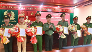 Nhiều tập thể, cá nhân thuộc Công an tỉnh Đắk Nông được các cấp khen thưởng