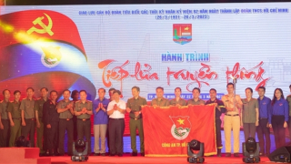 Công an TP Hồ Chí Minh với chương trình “Tiếp lửa truyền thống”