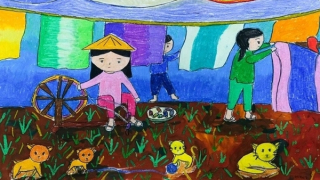 Thi sáng tác và triển lãm tranh thiếu nhi toàn quốc năm 2023