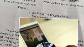 Truy tìm 5 người liên quan đến vụ lừa đảo chiếm đoạt tài sản gần 1,2 tỷ đồng