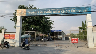Khám xét Trung tâm đăng kiểm xe cơ giới 61-09D ở Bình Dương