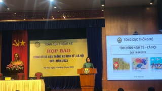 Khu vực dịch vụ phục hồi, GDP quý I năm 2023 tăng 3,32%