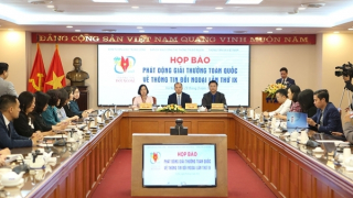 Phát động Giải thưởng toàn quốc về thông tin đối ngoại lần thứ IX