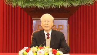 Tổng Bí thư Nguyễn Phú Trọng điện đàm cấp cao với Tổng thống Hoa Kỳ Joe Biden