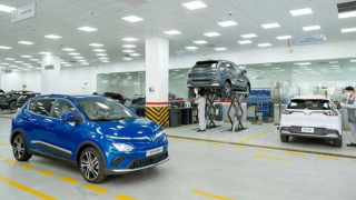 VinFast VF e34 có thể di chuyển 318,6 km/lần sạc