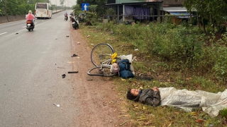 Cô gái tông người phụ nữ đi xe đạp ngã bất tỉnh rồi bỏ trốn