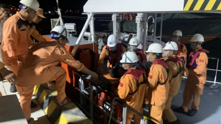 Kịp thời cứu nạn thuyền phó tàu vận tải biển nước ngoài lâm bệnh nặng