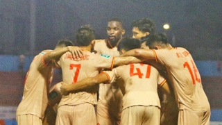 Công an Hà Nội có màn lội ngược dòng ấn tượng tại Cup Quốc gia