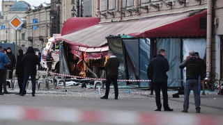 Nổ trong quán café ở St. Petersburg, phóng viên chiến trường Nga thiệt mạng