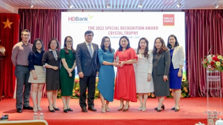 HDBank tiếp tục nhận giải thưởng chất lượng thanh toán quốc tế xuất sắc