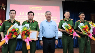 Khen thưởng vụ bắt giữ đối tượng sát hại nữ kế toán