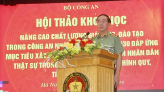 Tạo nguồn lực, động lực và môi trường thuận lợi để phát triển giáo dục đào tạo trong CAND