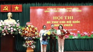 Sôi nổi Hội thi Bí thư chi bộ giỏi của Đảng bộ Cục Kế hoạch và Tài chính