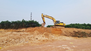 Dự án nhà máy sản xuất gạch tuynel múc đất bán khiến người dân bức xúc