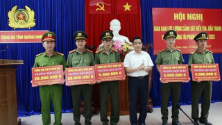 Công an Quảng Nam triệt phá 2 chuyên án, thu giữ gần 2kg heroin và 8,7 tấn thuốc nổ