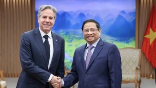Thủ tướng Phạm Minh Chính tiếp Ngoại trưởng Mỹ Antony Blinken
