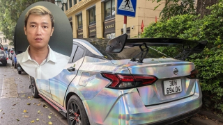 Bắt khẩn cấp quái xế "drift" ô tô trước Nhà hát Lớn Hà Nội