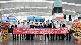 Hãng hàng không Xiamen (Trung Quốc) mở đường bay quốc tế tới Hà Nội