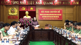 Công an tỉnh Bà Rịa-Vũng Tàu báo cáo một số nội dung liên quan đến các Dự án luật