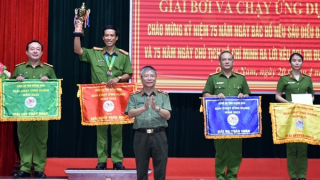 Phát triển thể thao ứng dụng nghiệp vụ trong Công an Quảng Nam