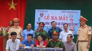 Đắk Nông ra mắt mô hình Cổng trường an toàn giao thông