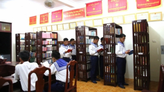 Lan tỏa văn hóa đọc, xây dựng ý thức tự học ở Trường Sa