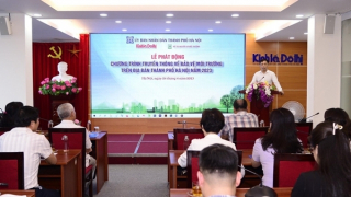 Phát động chương trình truyền thông về bảo vệ môi trường 2023