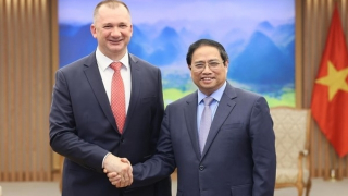 Thủ tướng Phạm Minh Chính tiếp Bộ trưởng Bộ Nội vụ Belarus