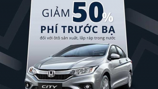 Đề xuất giảm 50% lệ phí trước bạ với ôtô đến hết năm 2023