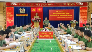 Lấy ý kiến thẩm tra dự án Luật sửa đổi, bổ sung một số điều của Luật CAND tại Quảng Ninh