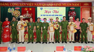 Sôi nổi Hội thi Bí thư chi bộ giỏi Cụm thi số 7 - Bộ Tư lệnh Cảnh sát cơ động