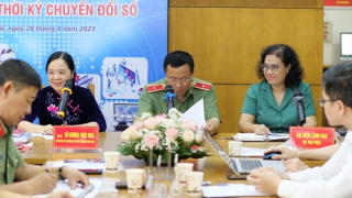 Tọa đàm, bàn giải pháp đẩy mạnh chuyển đổi số thư viện trong CAND