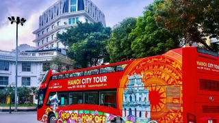 Từ 29/4 đến 3/5: Hà Nội miễn phí cho khách thăm quan đi xe buýt hai tầng
