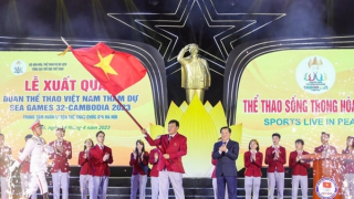 Sự đồng hành của cơ quan báo chí là sức mạnh để đoàn thể thao Việt Nam vượt khó