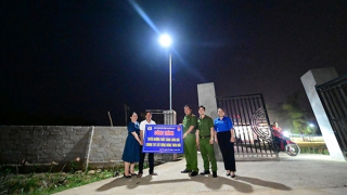 Công an huyện Đại Từ góp phần xây dựng nông thôn mới
