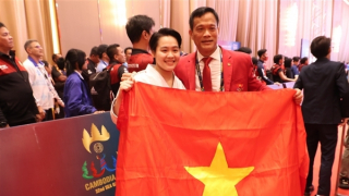 Vận động viên CAND giành huy chương vàng tại SEA Games 32