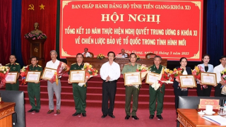Tiền Giang xây dựng thế trận lòng dân, đảm bảo an ninh trật tự ngay từ cơ sở