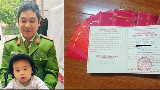 Đại úy Công an 40 lần hiến máu tình nguyện