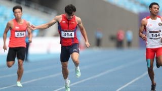 Vận động viên CAND đoạt huy chương bạc SEA Games 32