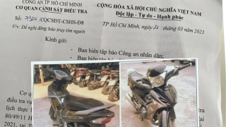 Tìm người đã mua lại tài sản vụ trộm cắp xảy ra tại quận 6, TP Hồ Chí Minh