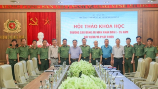 Hội thảo khoa học “Trường Cao đẳng ANND I - 55 năm xây dựng và phát triển”