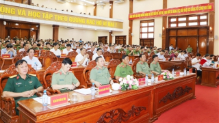 Hậu Giang lấy ý kiến đóng góp các dự án luật do Bộ Công an chủ trì soạn thảo trình Quốc hội