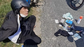 Bắt nóng đối tượng dùng dao cướp xe máy