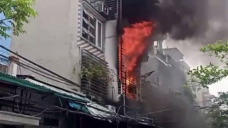 Bốn người tử vong trong căn nhà cháy ở quận Hà Đông