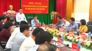 Tổ công tác của Chính phủ làm việc về tháo gỡ khó khăn cho một số địa phương