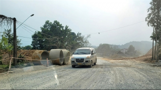 Dự án cải tạo, nâng cấp quốc lộ 8A: Nguy cơ chậm tiến độ vì vướng mặt bằng