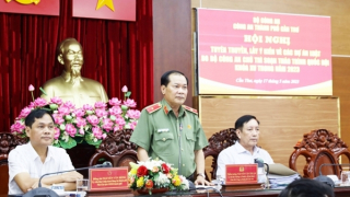 Công an TP Cần Thơ lấy ý kiến đóng góp các dự án luật do Bộ Công an chủ trì soạn thảo