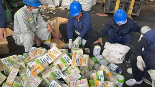 Tiêu hủy hàng ngàn sản phẩm hàng giả, hàng lậu
