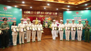 Công an TP Hồ Chí Minh tuyên dương 42 gương “Thanh niên tiên tiến làm theo lời Bác”